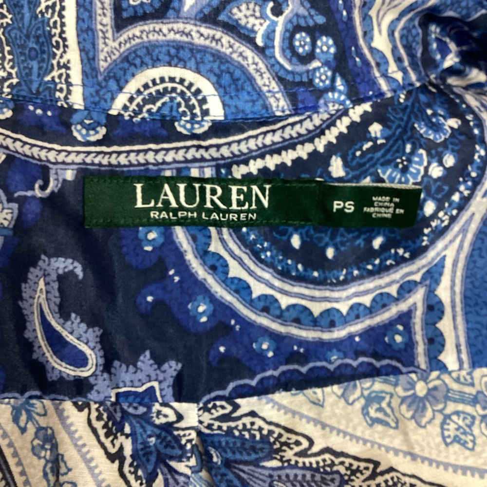 LAUREN Ralph Lauren Paisley Blouse - Picture 7 of 10